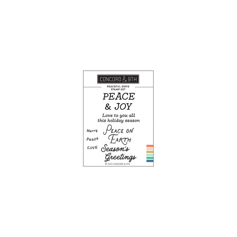 Peaceful Dove Stamp Set (3 x 4)