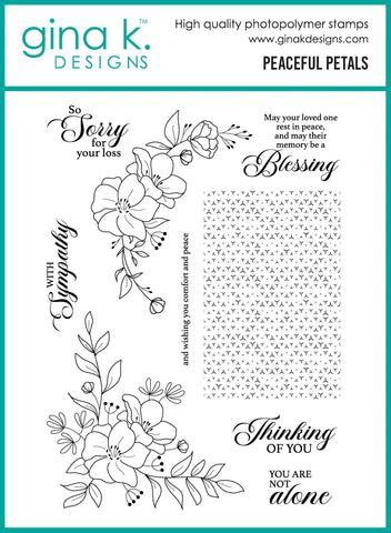 Peaceful Petals Stamp Set