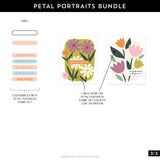Petal Portraits Stencil Pack (7 qty; 4  4.75 x 6 + 3  6 x 9)