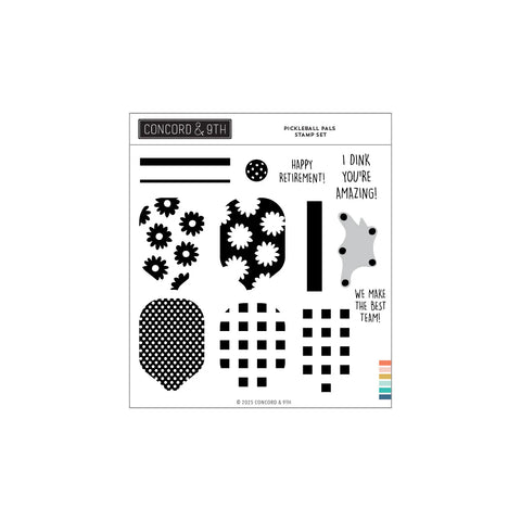 Pickleball Pals Stamp Set (6 x 6)