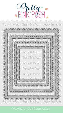 Pinking Rectangles Die Set