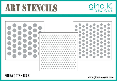 Polka Dots Stencils