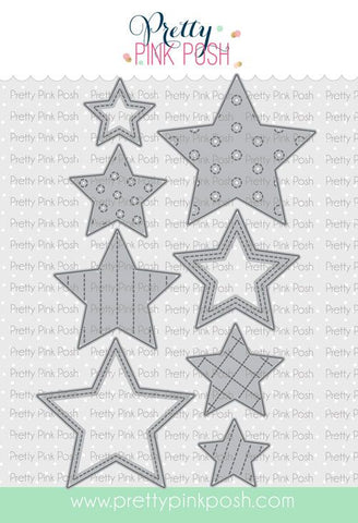 Stitched Stars Die Set