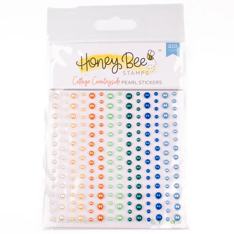 Cottage Countryside Pearls Stickers - 210 Count