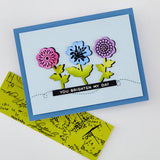 Hero Arts Meadow Blooms Die & Stencil Bundle