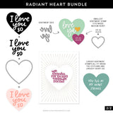 Radiant Heart Stamp Set (4 x 6)