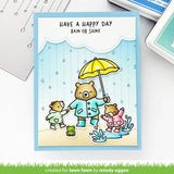 Rainy Day Backdrop: Portrait