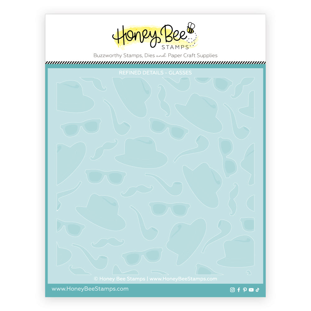 Refined Details (Set Of 6) Layering Stencil