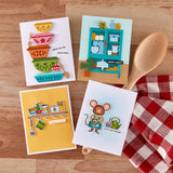 What's Cookin'?  Stamp & Cut Set