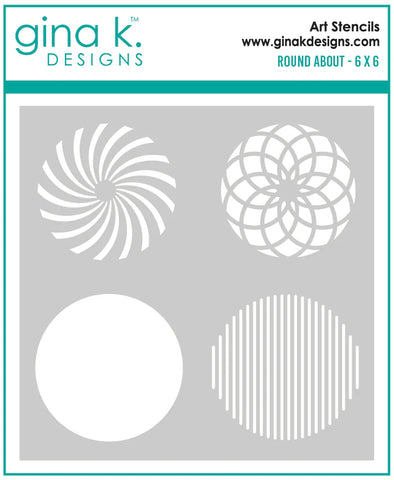 Round About Stencil