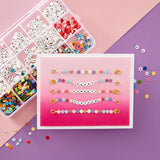 Bestie Alphabet Beads Press Plate & Die Set from the Beads of Friendship Collection