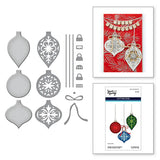 Vintage Layered Ornaments Etched Dies from the Timeless Trees Collection by Simon Hurley