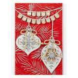 Vintage Layered Ornaments Etched Dies from the Timeless Trees Collection by Simon Hurley