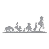 Pooh & Friends Silhouette Etched Dies from the Say Cheese Classic Pooh Collection in Collaboration with Simple Stories