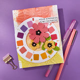 Reel Color Sentiments BetterPress Plate & Die Set from the Take Note Collection