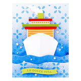 Deckside Dreams Etched Dies from the La Dolce Vita Collection