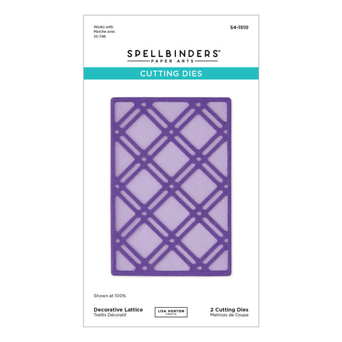 Decorative Lattice Etched Dies by Lisa Horton