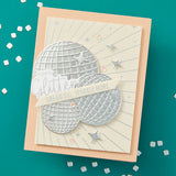 Sparkle Background Glimmer Hot Foil Plate & Die Set from the Shine Bright Collection by Carissa Wiley