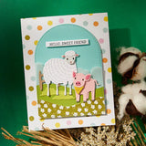 Ham It Up Clear Stamp & Die Set from the On the Farm Collection