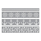 Classic Mouse Borders Etched Dies from the Say Cheese Classic Mouse Collection