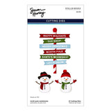 North Pole Sentiments Etched Dies from the North Pole Friends Collection by Simon Hurley