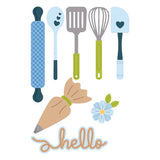 Fluff, Frost & Roll Etched Dies by Tina Smith