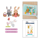 Bunny Buddies Etched Dies by Simon Hurley