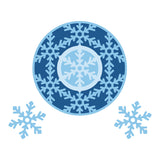 Snowflake Wreath Etched Dies by Lisa Horton