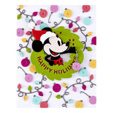 Classic Mouse Holiday Wreath Etched Dies from the Say Cheese Classic Mouse Christmas Collection