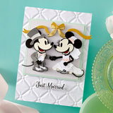 Classic Mouse Wedding Sentiments Press + Foil Plate & Die Set