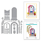 Beyond the Door Etched Dies from the La Dolce Vita Collection