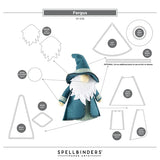 Fergus Etched Dies from the 3D Felt Décor Collection by Sandi MacIver