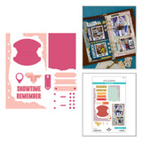 Torn Edges with Tag Etched Dies by Esther Glas