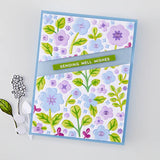 Hero Arts Meadow Blooms Die & Stencil Bundle