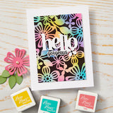 Spring Floral Stencil from the Friendship Blooms Collection