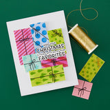 Hero Arts Gorgeous Giftwrap Layering Stencils from the Best Gift Ever Collection
