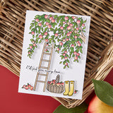 In The Orchard Stamp & Cut Set from the I Pick You Collection