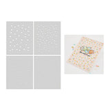 Hero Arts Confetti Layering Stencil Set