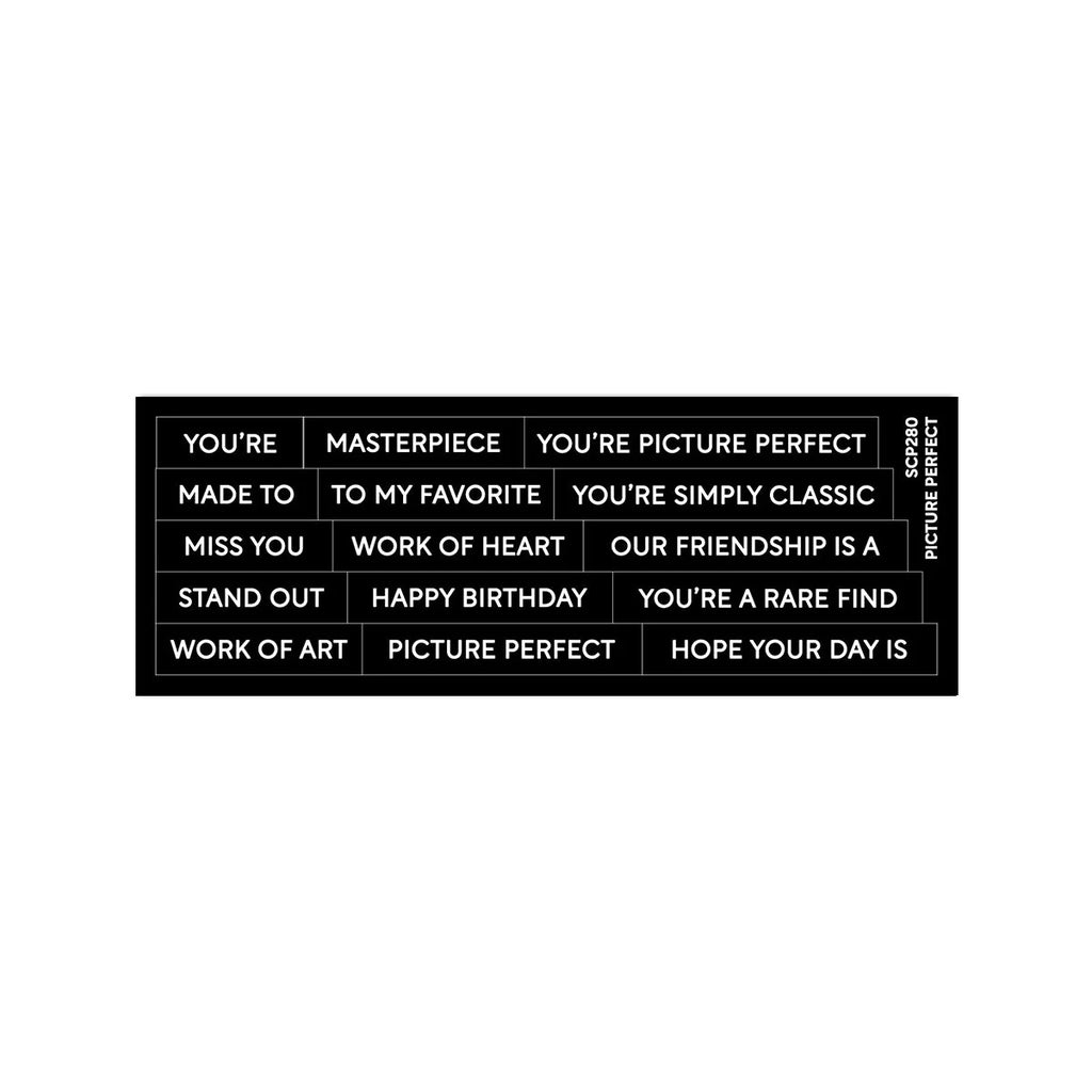 Subsentiments Picture Perfect Diecut
