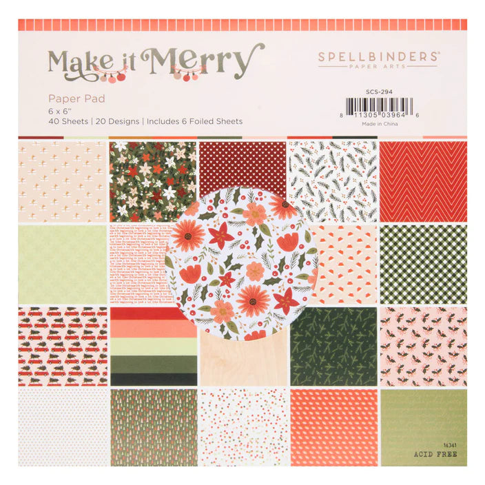 Make It Merry Paper Pad from the Make It Merry Collection