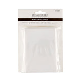 White Mini Envelopes - 25 Pack