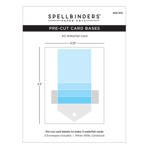 Waterfall Kinetic Card Blanks