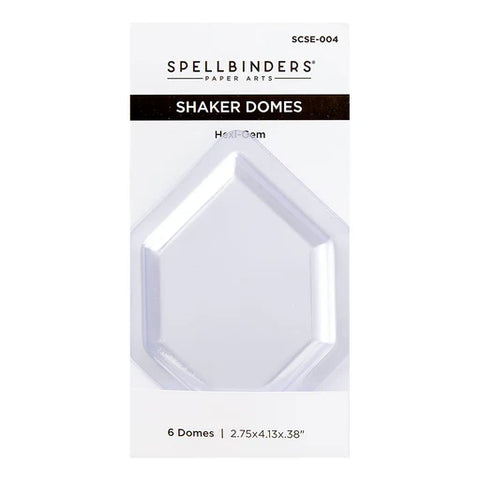 Hexi-Gem Shaker Dome - 6 pack