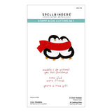 Cozy Waddles Clear Stamp & Die Set from the Merry Mischief Collection