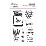 Simple Vintage Lavender Fields Stamp & Die Bundle with Simple Stories