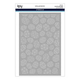 Layered Ornate Eggs Stencils by Simon Hurley