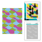 Layered Harlequin Stencil
