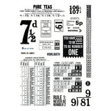 Keepsake Numbers Clear Stamp Set by Esther Glas