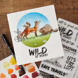 Words for the Wild Clear Stamp Set by Josh Griffiths