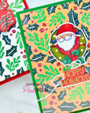 Merry Sentiments Word Dies